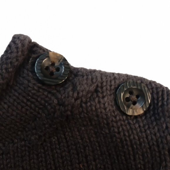 BabyGAP Dark Gray Knit Sweater With Whale Detail US 3-6M - Picture 3 of 7
